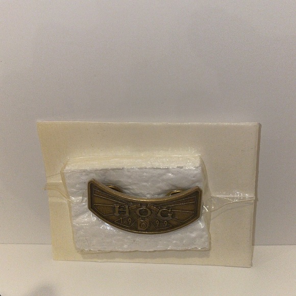 1999 Harley Davidson HOG Jacket Vest Patch and Pin Badge - Picture 4 of 6